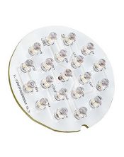 Led insert 12v pour nautic carre et rond, 20 led blanches