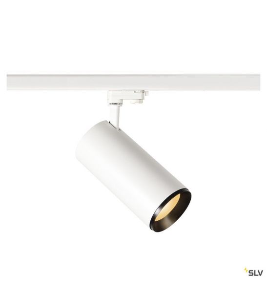 NUMINOS® XL, spot rail 3 all int, 36°, blanc/noir, LED, 36W, 2700K, variable