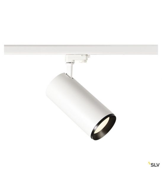 NUMINOS® XL, spot rail 3 all int, 24°, blanc/noir, LED, 36W, 4000K, variable