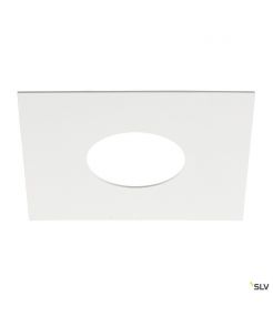 NUMINOS®, bague de réduction carrée, longueur 16 cm, Ø intérieur 7 cm, blanc