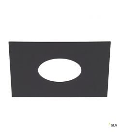 NUMINOS®, bague de réduction carrée, longueur 16 cm, Ø intérieur 7 cm, noir