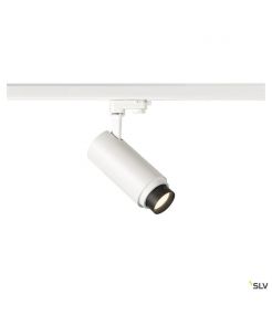 NUMINOS® ZOOM M, spot rail 3 all int, 15°, blanc/noir, LED, 20W, 4000K, variable