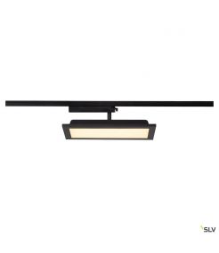 PANEL TRACK, spot pour rail 1 allumage int, rectangulaire, noir, LED, 18W, 3000K