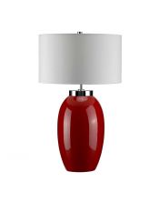 Grande lampe de table Victor 1 lumière - Rouge