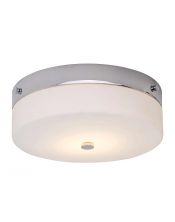 Plafonnier grande taille Tamar 1 lumière - Chrome poli