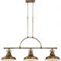 Lustre îlot Emery 3 lumières - Laiton vieilli
