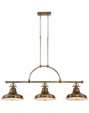 Lustre îlot Emery 3 lumières - Laiton vieilli