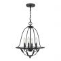 Suspension Bradbury 4 lumières