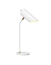 Lampe de table Quinto 1 lumière - Laiton vieilli blanc