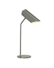 Lampe de table Quinto 1 lumière - Nickel poli gris foncé