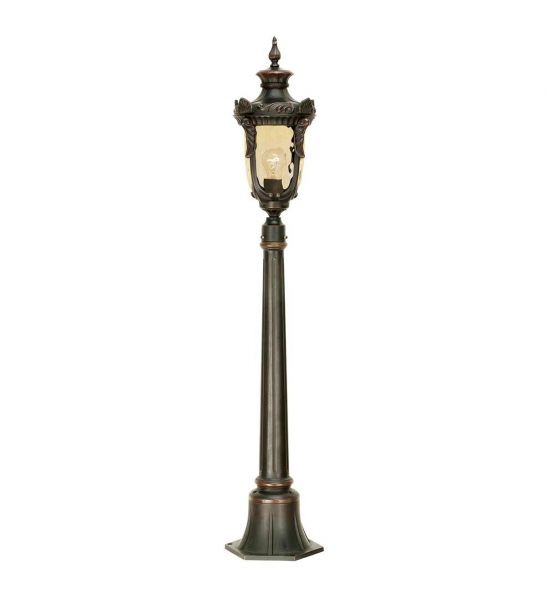 Pilier moyen Philadelphia 1 lumière - Bronze ancien