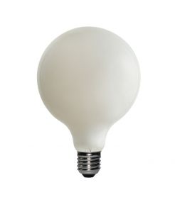 Ampoule globe LED E27 blanche Litec