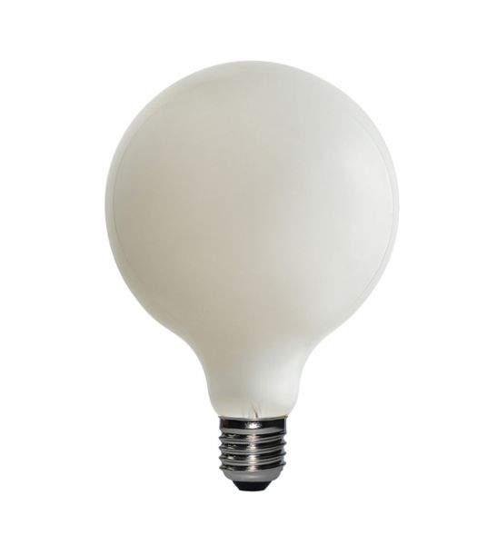 Ampoule globe LED E27 blanche Litec