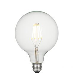 Ampoule globe LED E27 Litec - Transparent