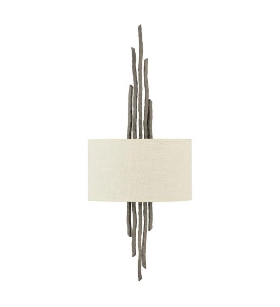 Applique murale Spyre 2 lumières - Bronze métallique mat