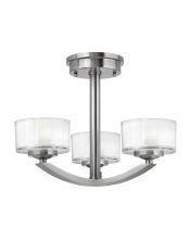 Semi-plafonnier Meridian 3 lumières