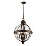 Lustre Adams 4 lumières - Bronze anglais