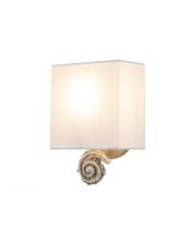 Swirl Applique Murale 1 Lumière Smal - Os blanc