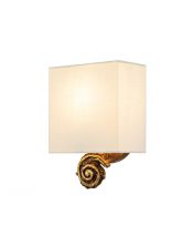 Swirl Applique Murale 1 Lumière Small - Feuille d'Or