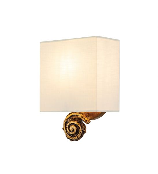 Swirl Applique Murale 1 Lumière Small - Feuille d'Or