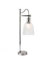 Lampe de table Douille 1 lumière - Nickel poli