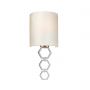 Petite applique murale Clark 1 lumière - Chrome poli