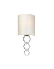 Petite applique murale Clark 1 lumière - Chrome poli
