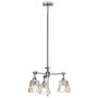 Suspension Agatha 3 lumières - Chrome poli