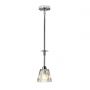 Suspension Agatha 1 lumière - Chrome poli