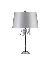 Lampe de table Amarilli 1 lumière - Noir/Argent