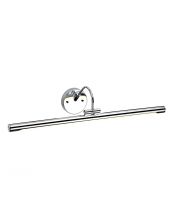 Grande applique LED pour tableau Alton 1 lumière - Chrome poli