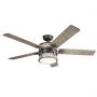 Ahrendale - 60in / 152cm Fan - Enclume de fer