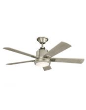 Colerne - 52in / 132cm Fan - Nickel brossé