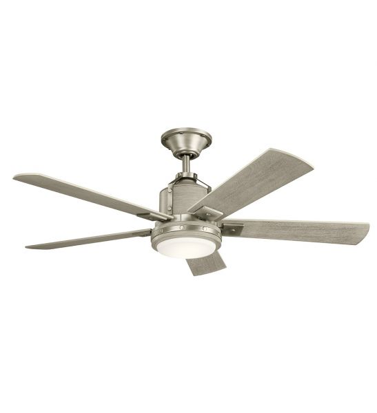 Colerne - 52in / 132cm Fan - Nickel brossé