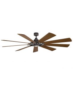 Gentry XL - 85in / 216cm Fan - Zinc patiné