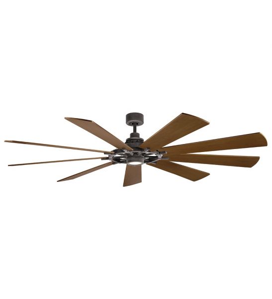 Gentry XL - 85in / 216cm Fan - Zinc patiné