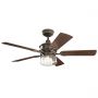 Lyndon Patio - 52in / 132cm Fan - Bronze ancien