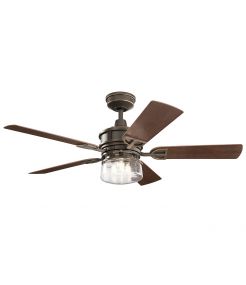 Lyndon Patio - 52in / 132cm Fan - Bronze ancien