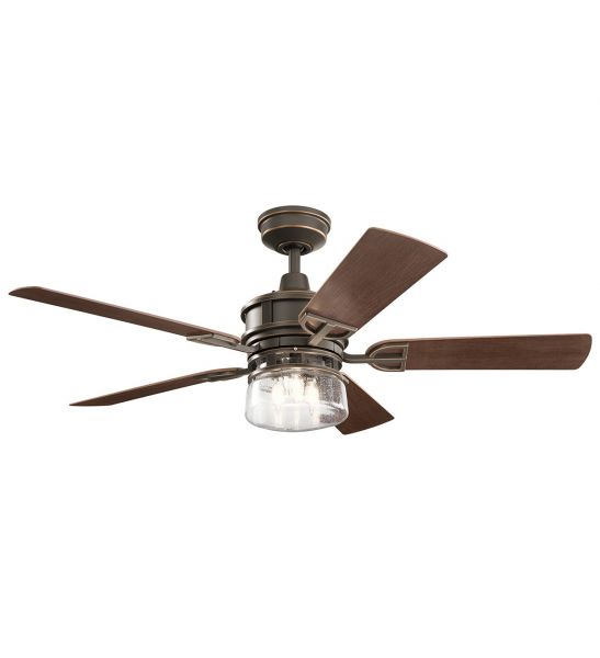 Lyndon Patio - 52in / 132cm Fan - Bronze ancien