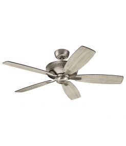 Monarch II - 52in / 132cm Fan - Etain antique bruni