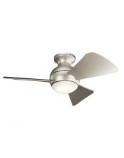 Sola - 34in / 86cm Fan - Nickel brossé