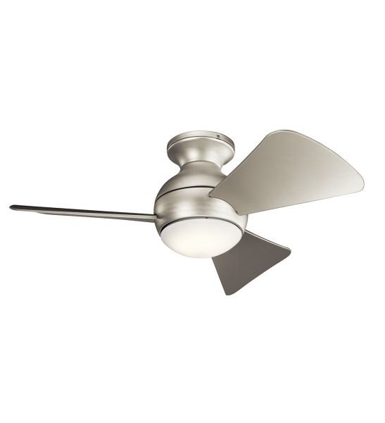 Sola - 34in / 86cm Fan - Nickel brossé