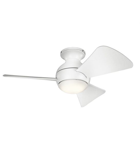 Sola - 34in / 86cm Fan - Blanc mat