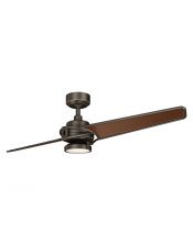 Xety - 56in / 142cm Fan - Bronze ancien