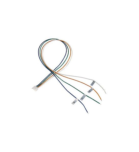 Cable d'alimentation pour bandeau led rgb, 50cm, 2 pieces