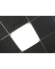 Louvre big pan,  avec diffuseur acrylique, 4x18w, t8, blanc