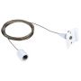 Rail 1 allumage, suspension plafond 3 metres cache blanc