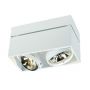 KARDAMODE SURFACE CARRE QRB DOUBLE, BLANC, max. 2x75W