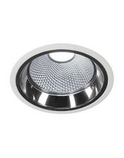 LED DOWNLIGHT PRO R, ROND, BLANC, MODULE FORTIMO LED DISC INCLUS, 4000