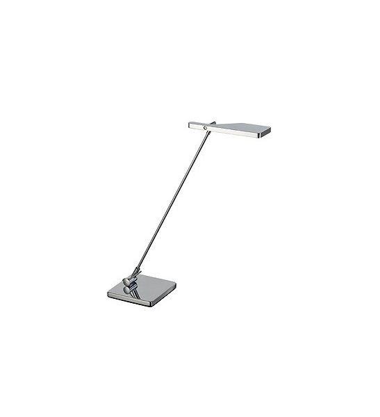 Lampe a poser chrome Picosi desk, led blanc chaud